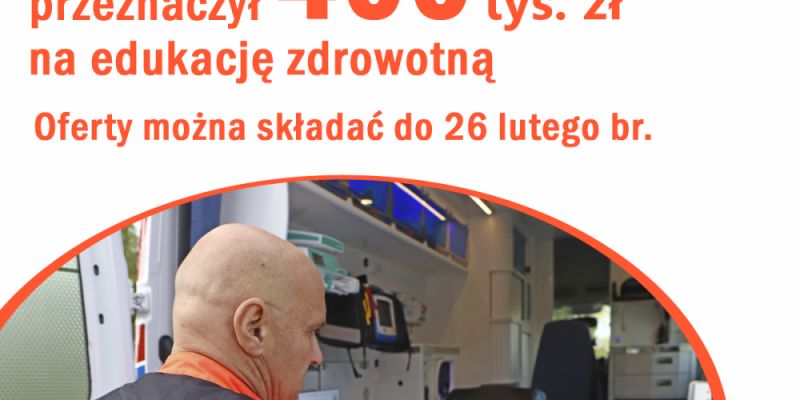 Samorząd Mazowsza dofinansuje edukację zdrowotną