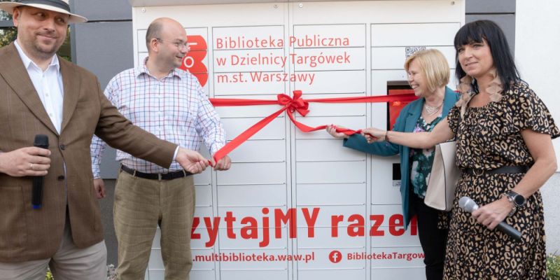 Na Targówku stanął książkomat