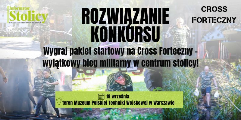 [ROZWIĄZANIE KONKURSU] Wygraj pakiet startowy na wyjątkowy bieg militarny w centrum stolicy