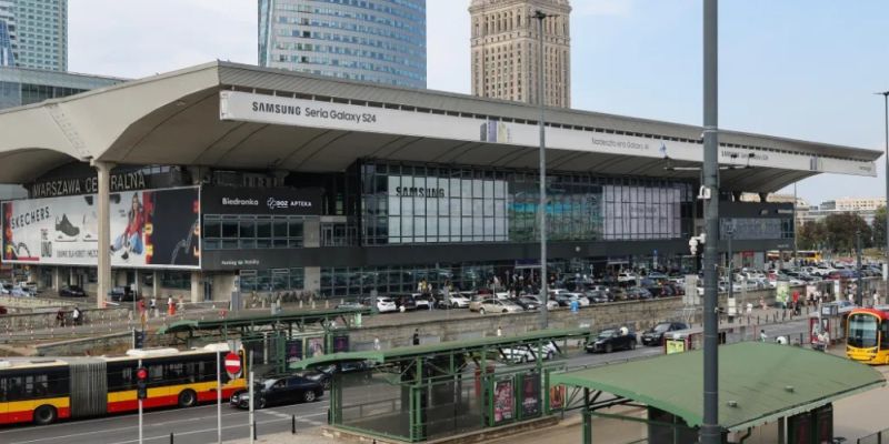 Pożar na Dworcu Centralnym. Ewakuowano około 50 osób