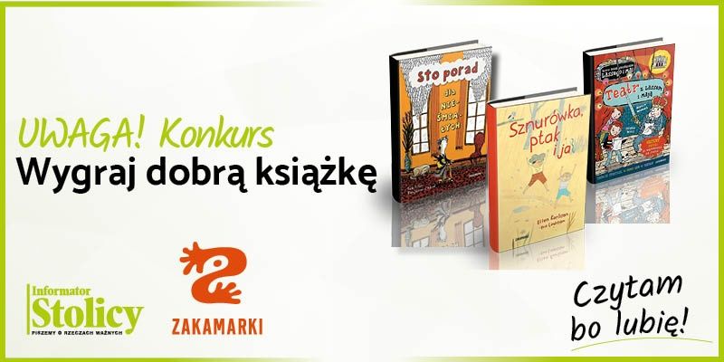 Rozwiązanie konkursu - wygraj książkę Wydawnictwa Zakamarki pt. „Sznurówka, ptak i ja”