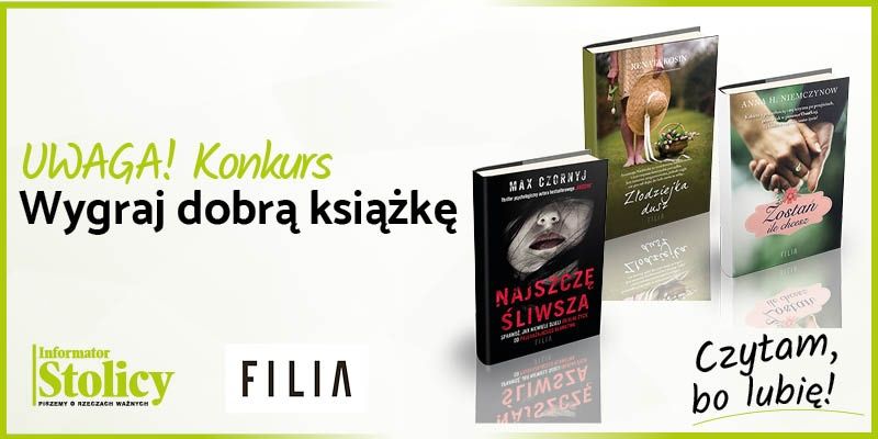 Uwaga Konkurs!!! Wygraj książkę Wydawnictwa Filia pt. „Złodziejka dusz”!