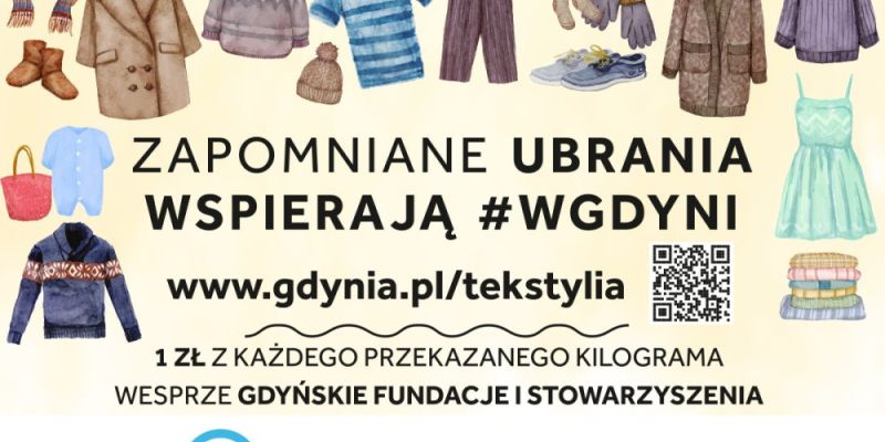 Zapomniane ubrania wspierają #wGdyni - nowa odsłona!