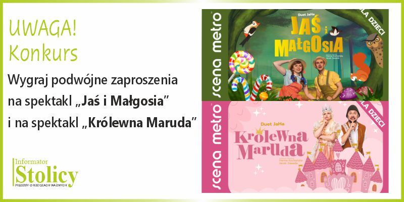[KONKURS] Wygraj wejściówki na spektakle dla dzieci w Scenie Metro