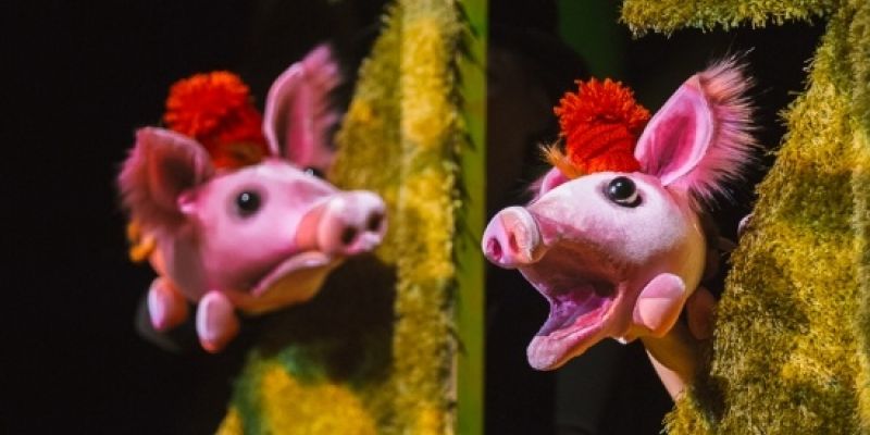 Teatr Lalek Guliwer przed premierą sztuki „Obcy w lesie” !