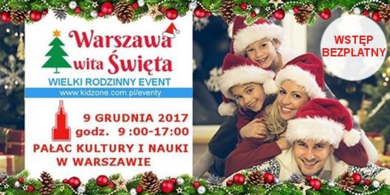 Już jutro w Pałacu Kultury event „Warszawa wita Święta”