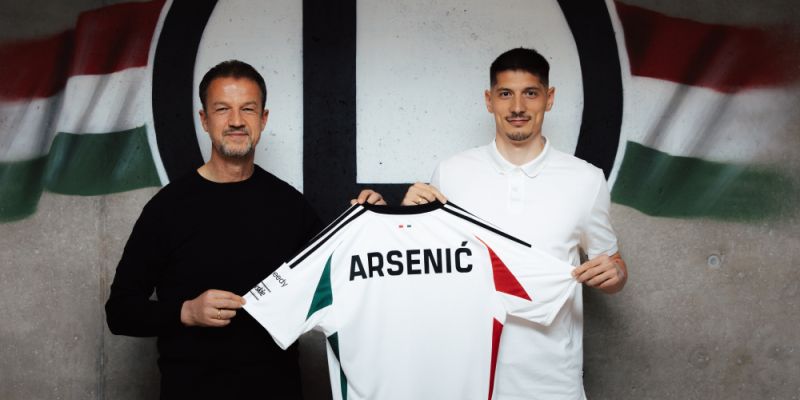 Zoran Arsenić piłkarzem Legii Warszawa