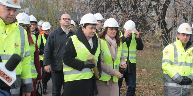 Kamień węgielny wmurowany w stację Trocka