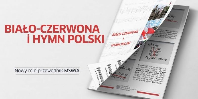 Przypominamy MINIPRZEWODNIK promujący szacunek dla FLAGI RP i HYMNU RP