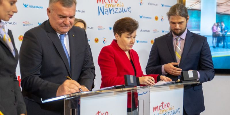 Warszawa z całą drugą linią metra