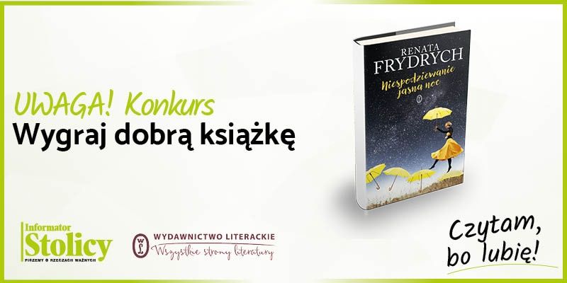 Rozwiązanie konkursu -  Wygraj książkę Wydawnictwa Literackiego pt. "Niespodziewanie jasna noc"