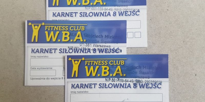 Rozwiązanie konkursu - Wygraj karnet - 8 wejść - do WBA Fitness Club Siłownia!