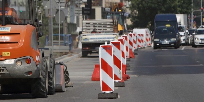 Nocne zamknięcie Wiaduktu Biskupia Górka