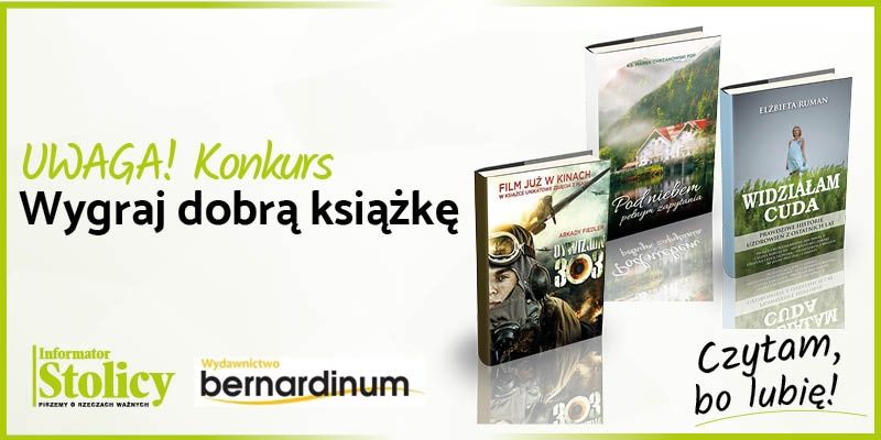 Rozwiązanie konkursu - Wygraj książki Wydawnictwa Bernardinum pt. „Dywizjon 303 (wersja filmowa)”!