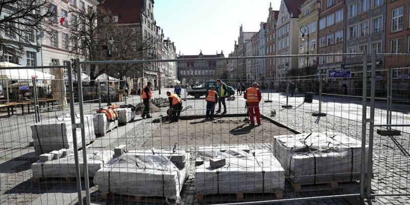 Od środy remont nawierzchni na Długim Targu