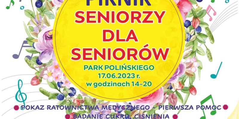 Dyskoteka i lody Bambino jutro  na pikniku "Seniorzy dla Seniorów"