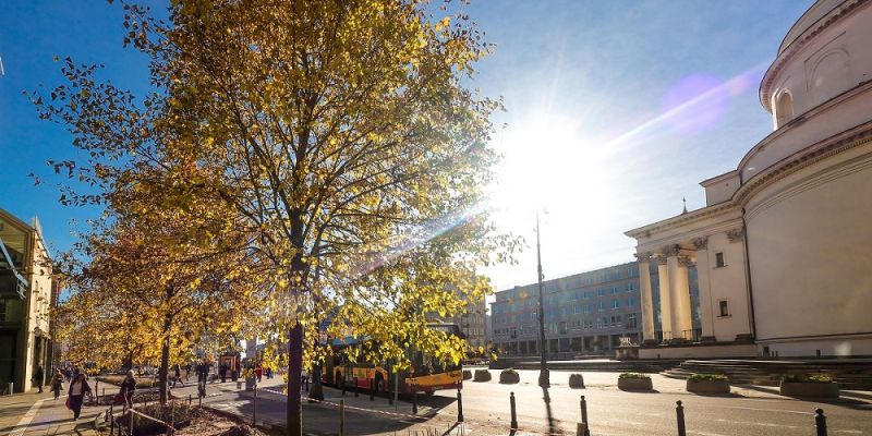 Plac Trzech Krzyży oddany do użytku