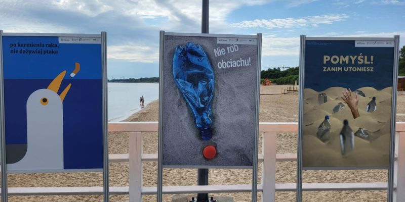 Nowe murale pojawiły się przy molo w Brzeźnie oraz na stadionie. Propagują proekologiczne wartości i idee