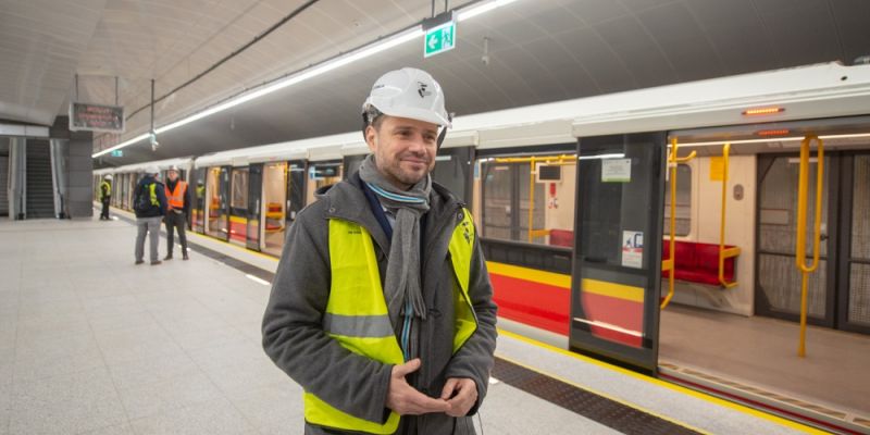 Metro dojechało już na stację Trocka!