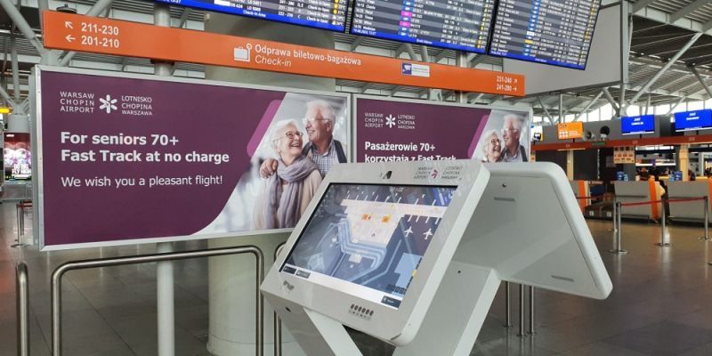 Pozostawiony bagaż powodem ewakuacji na Lotnisku Chopina