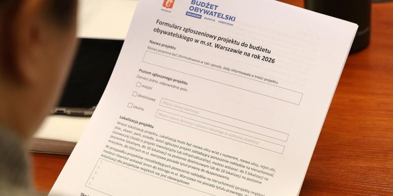 Żoliborskie projekty w budżecie obywatelskim 2026