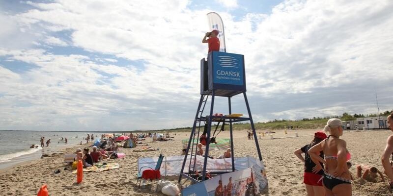 6 kąpielisk i dodatkowe miejsca strzeżone. Łącznie 1400 metrów plaży w tym sezonie kąpielowym w Gdańsku