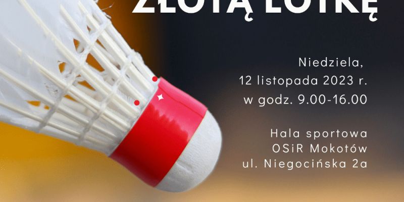 Złota Lotka zaprasza