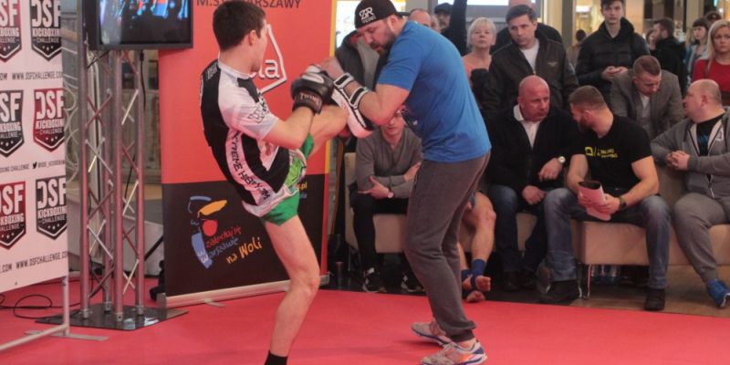 Trening medialny przed galą DSF Kickboxing Challenge