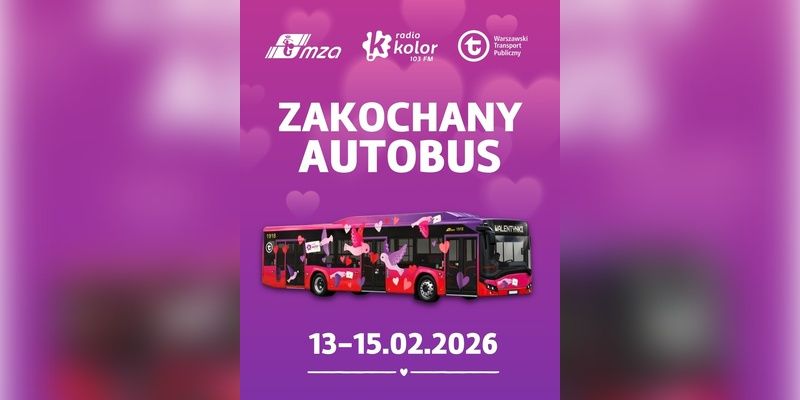 Na ulicach stolicy pojawi się zakochany autobus