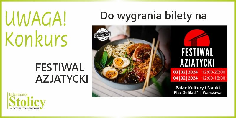 WYGRAJ WEJŚCIÓWKI NA 4 NIESAMOWITE FESTIWALE!!!