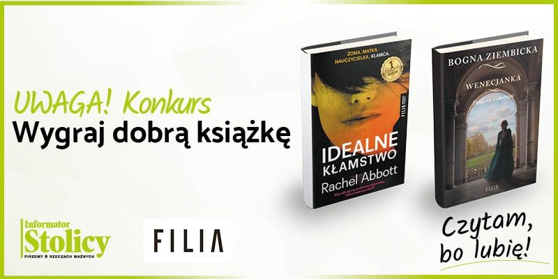 Rozwiązanie konkursu -  Wygraj książkę Wydawnictwa Filia pt. "Wenecjanka"
