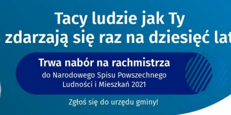 Stolica poszukuje ponad 700 rachmistrzów do spisu powszechnego