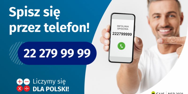 Spis powszechny: jeśli nie przez Internet, to najlepiej przez telefon