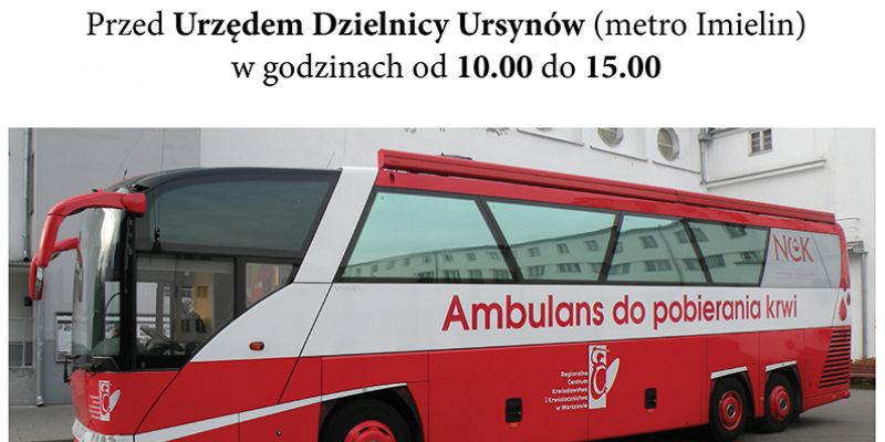 „40 litrów krwi na 40-lecie Ursynowa”