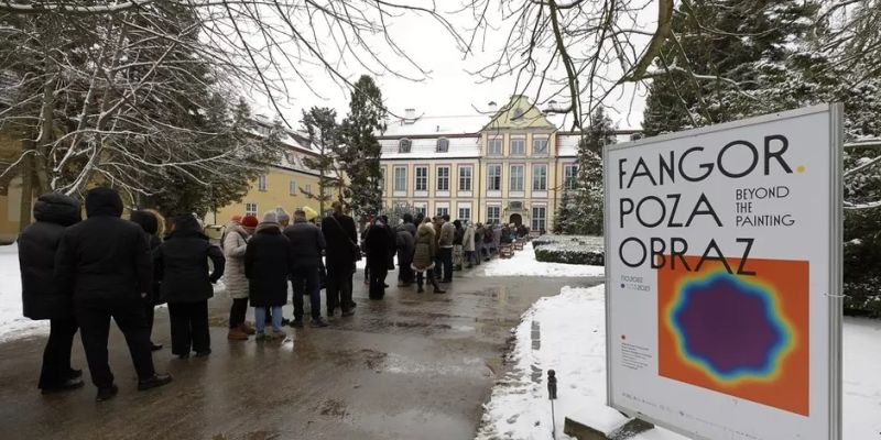 Fangor - tłumy na wystawie artysty. Dziś ostatnia szansa