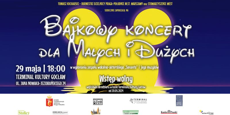[Nasz patronat] Bajkowy koncert z okazji Dnia Dziecka
