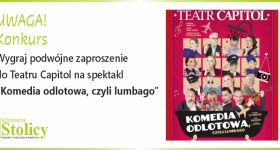 [KONKURS] Spektakl „Odlotowa komedia, czyli Lumbago” wygraj podwójną wejściówkę