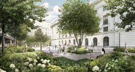 Ulica Sienkiewicza zmienia się w zielone ogrody kultury i wypoczynku