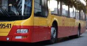 Spłonął autobus miejski. Na szczęście nikt nie ucierpiał