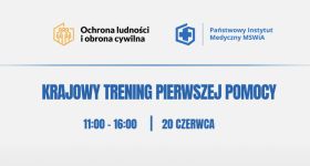W sobotę odbędzie się krajowy trening pierwszej pomocy
