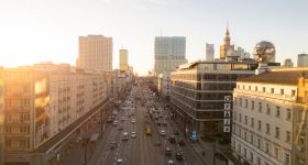 Warszawa projektuje naziemne przejście przez Aleje Jerozolimskie w osi ulicy Brackiej