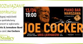 [Rozwiązanie konkursu] Muzyka Joe Cockera na żywo w Warszawie- wygraj wejściówki