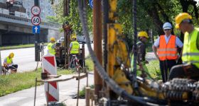 Ruszyły prace na Białołęce w ramach przygotowań do budowy linii metra M4