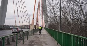 Rozpoczyna się remont ciągów pieszo-rowerowych na Moście Siekierkowskim