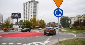 Ulica Świętego Wincentego zyskała nowe rondo i brakującą zebrę