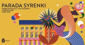 Parada Syrenki w centrum miasta