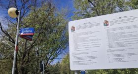Koniec z grillowaniem  w Parku Górczewska